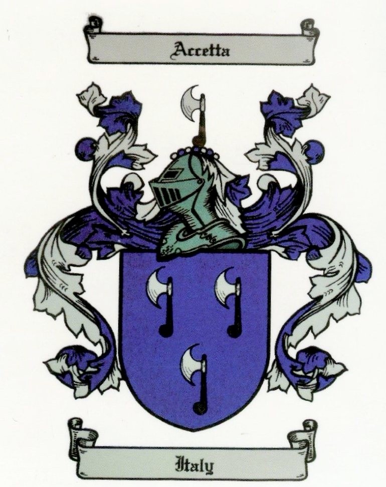Brasão da família Accetta